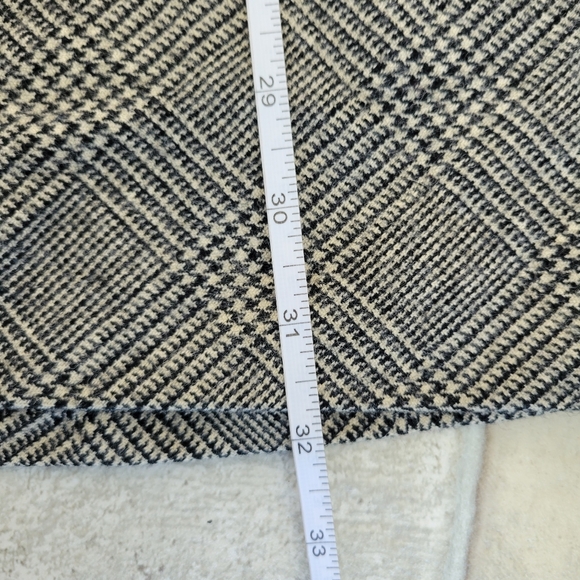 Vintage Mark Shale Wool Skirt With Pockets Size 8 - Picture 9 of 9